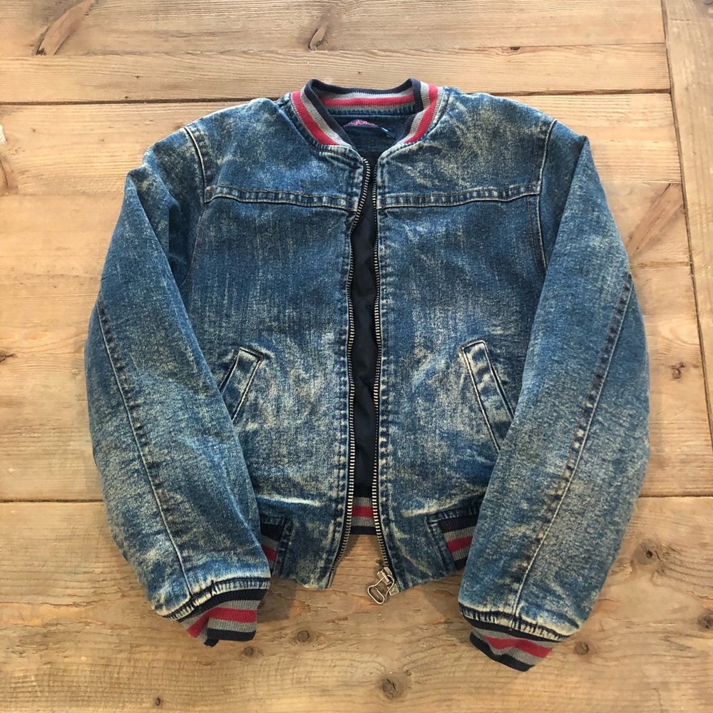 Byblos 616 Jean Puffer Jacket Size 4T/5T